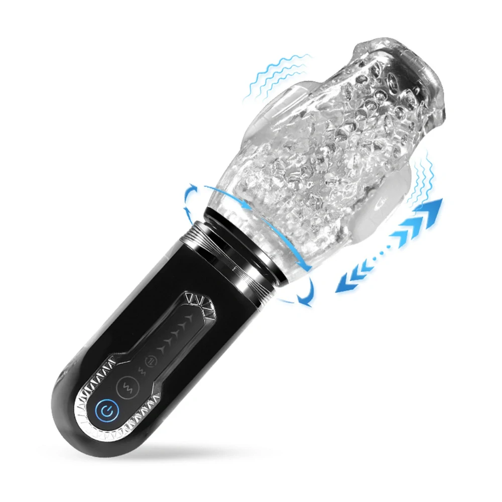 Automatický masturbátor s přirážením a 360° rotací Thrusting Rotation 360 Pro (Boss Series)