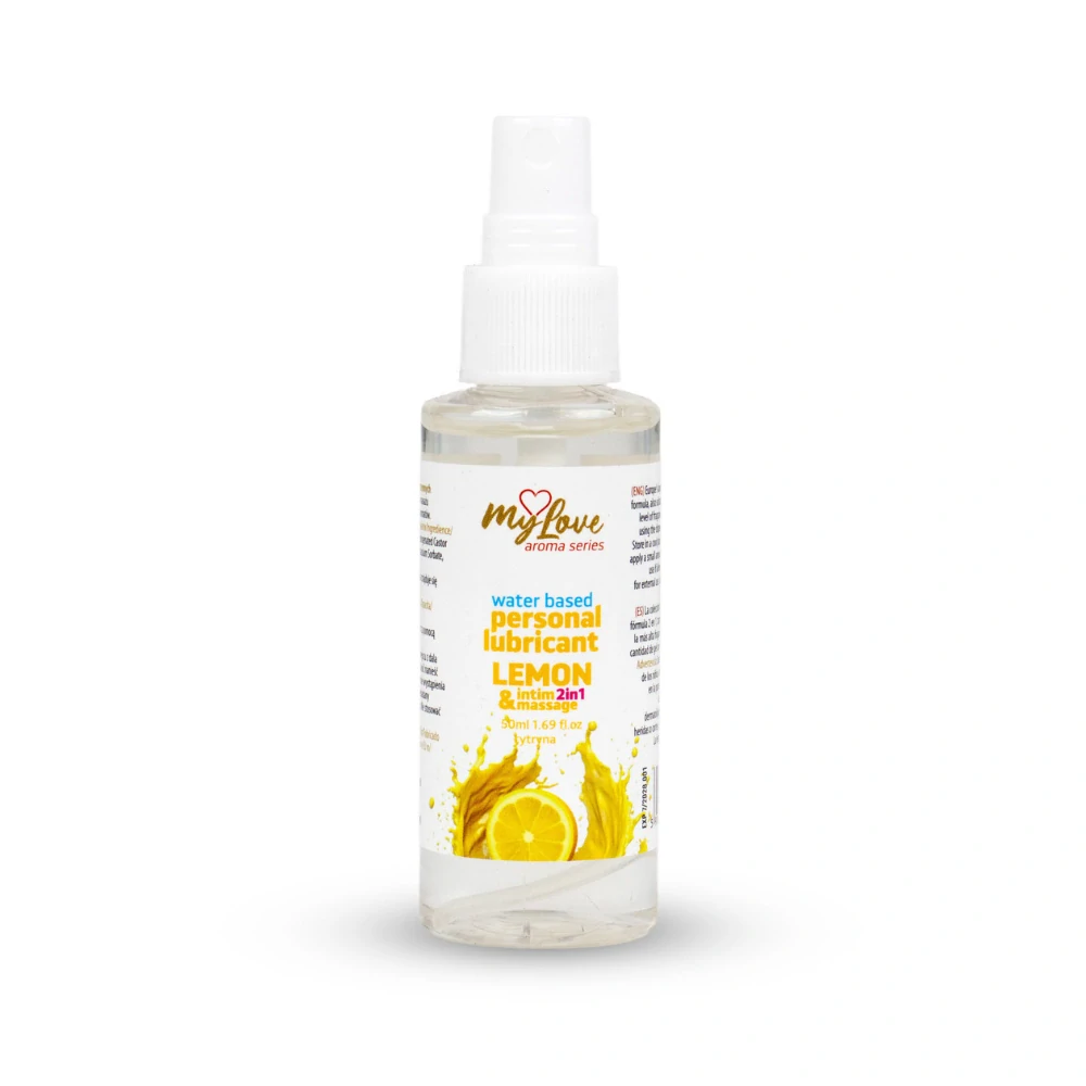 MyLove Aroma Series 2v1 intimní a masážní gel Lemon 50 ml
