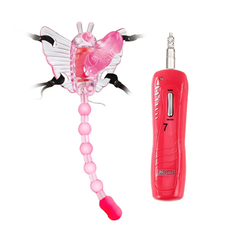 BAILE Butterfly – motýlkový vibrátor s trojitou stimulací, 7 funkcí