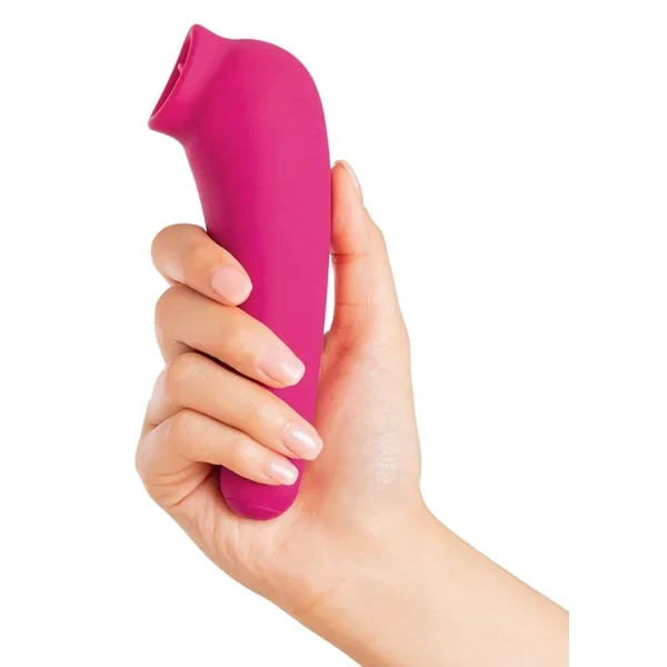 PlusOne Stimulátor klitorisu s jazýčkem – silikonový dobíjecí vibrátor
