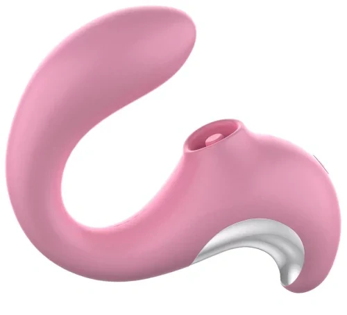 Vibrátor s pulzačním stimulátorem klitorisu TWIST - TOYJOY