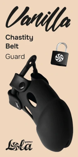 Pás cudnosti Guard Vanilla Black