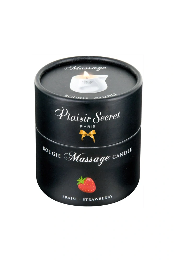 Jahodová masážní svíčka 80ml