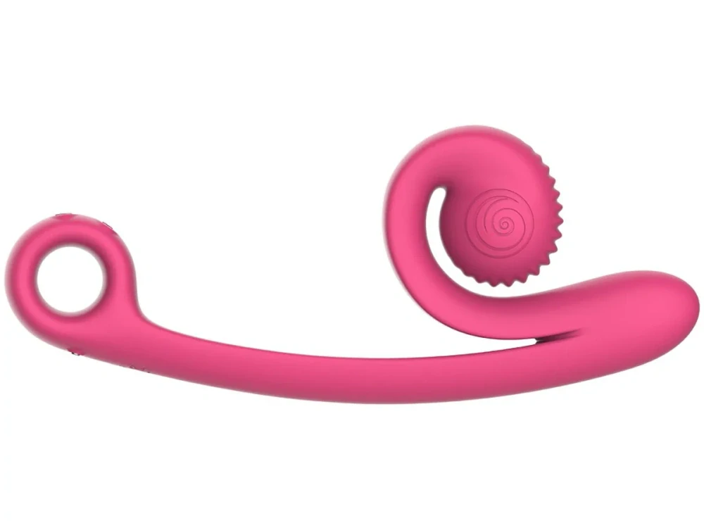 Vibrátor s králíčkem Snail Curve