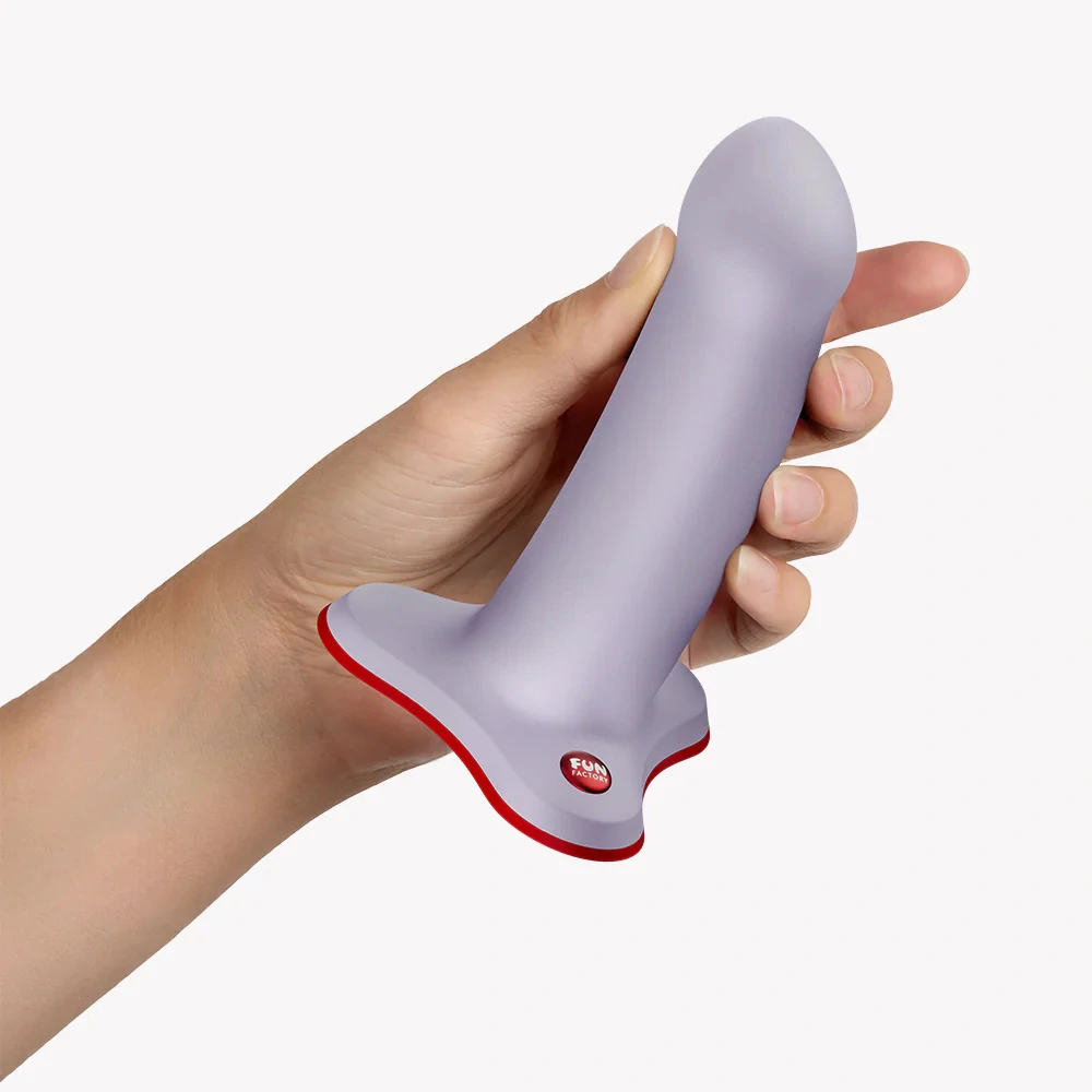 Fun Factory Amor Lavender – silikonové dildo s přísavkou na bod G a prostatu