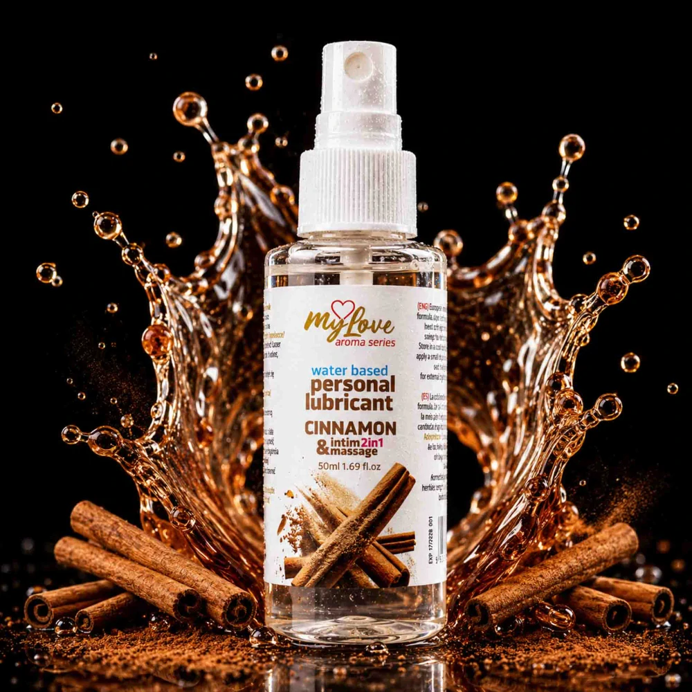 MyLove Aroma Series 2v1 intimní a masážní gel Cinnamon 50 ml