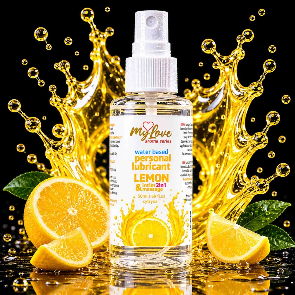 MyLove Aroma Series 2v1 intimní a masážní gel Lemon 50 ml