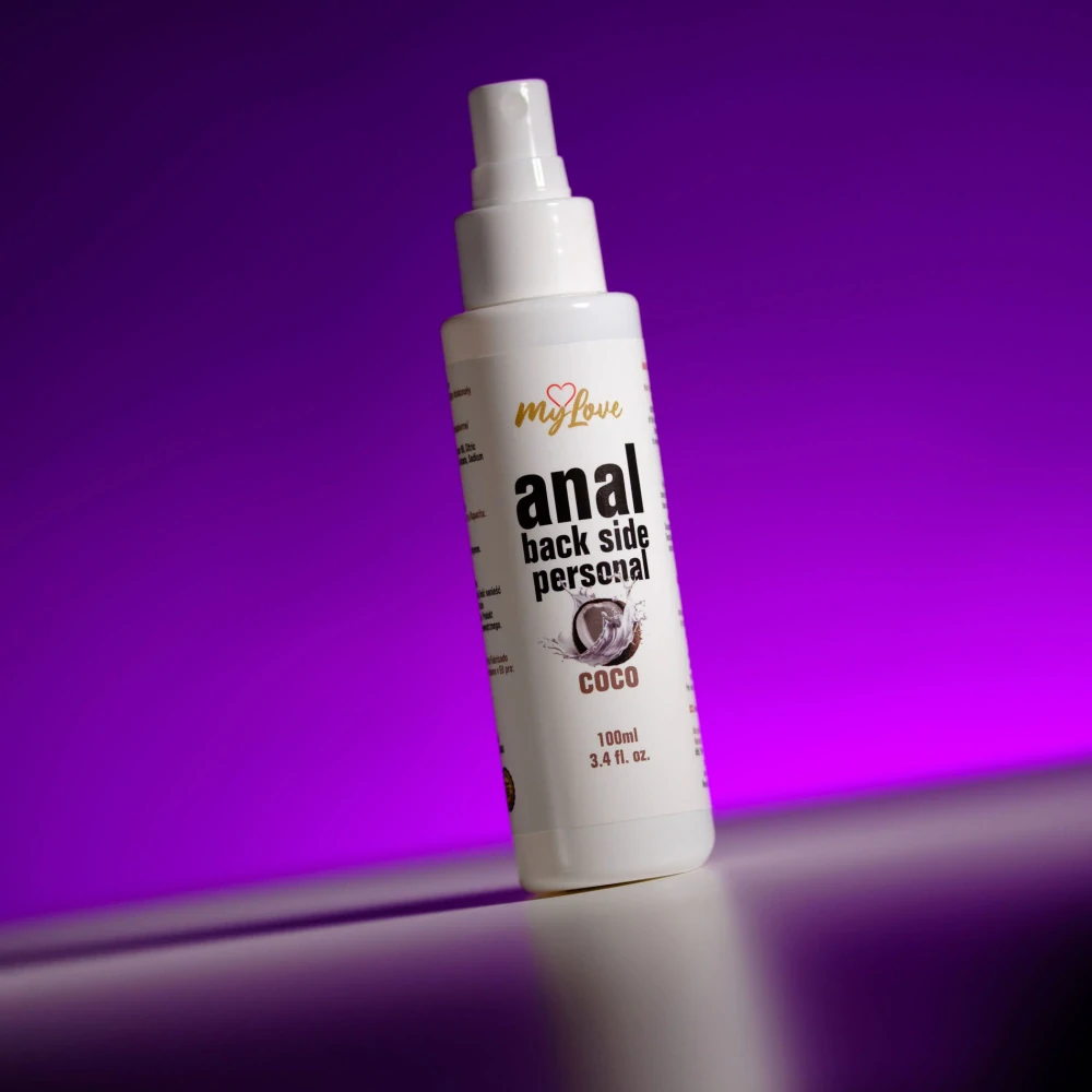 MyLove Anal Back Side Personal Coco anální lubrikační gel Coconut 100 ml