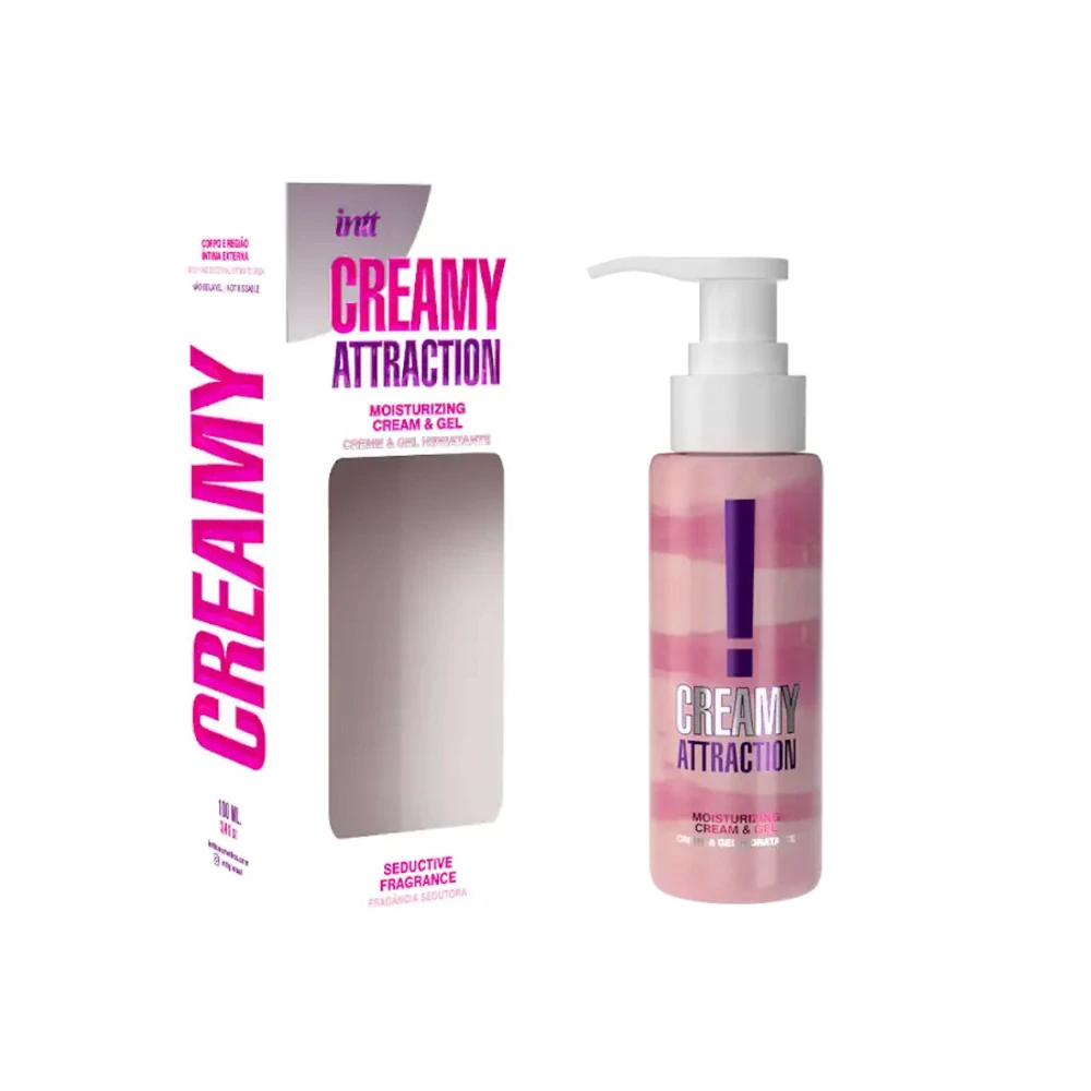 INTT Creamy Attraction Seduction afrodiziakální krém-gel 100 ml