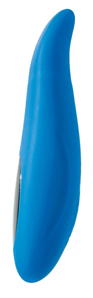 MINDS of LOVE Gusto vibrátor na bod G s 8 režimy 17 cm – modrý