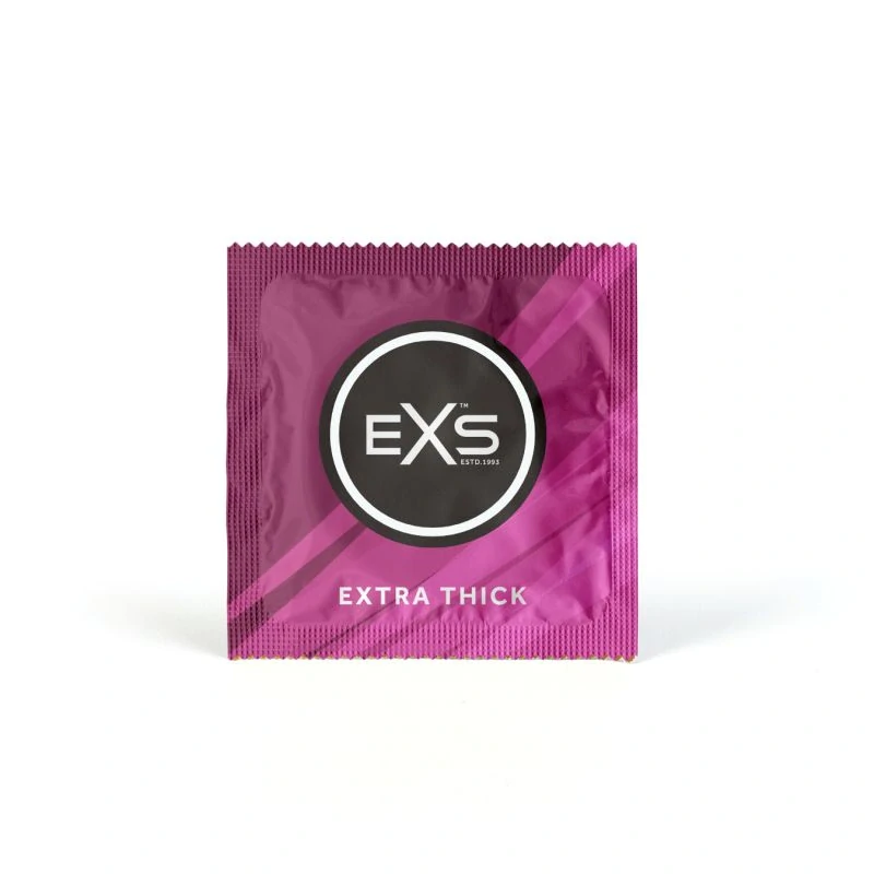EXS Extra Thick zesílené latexové kondomy 100 ks