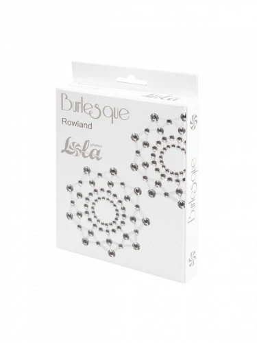 Nálepky na bradavky Burlesque Rowland White