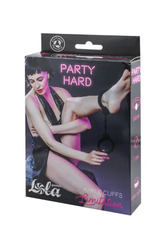 Nožní pouta Party Hard Limitation Black