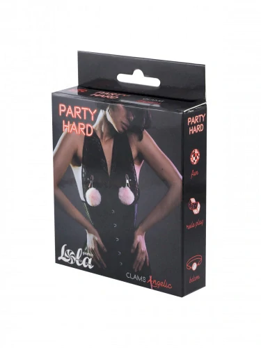 Svorky na bradavky Party Hard Angelic Pink