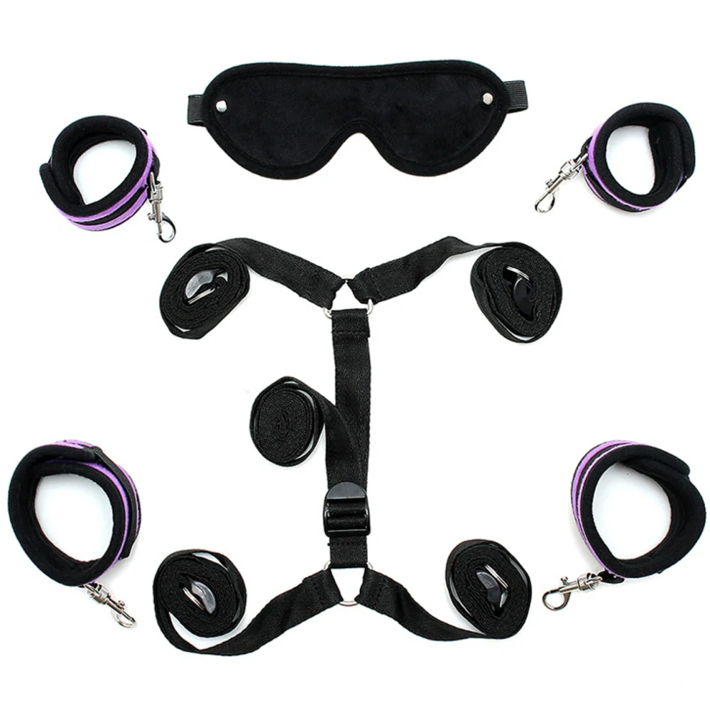 Rimba Soft Bondage Under The Mattress Soft Restraint Set 