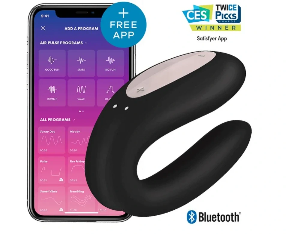 Párový vibrátor Double Joy - Satisfyer