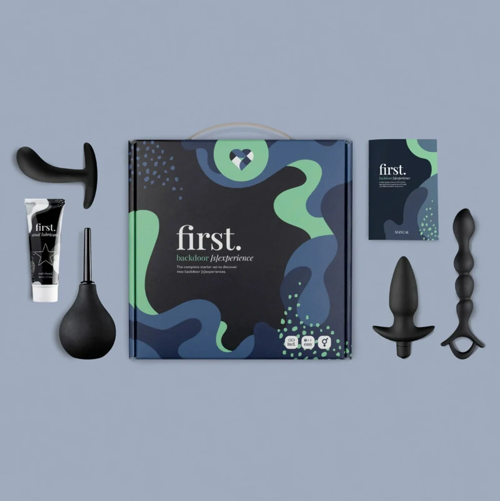 Set pomůcek na anální sex First Backdoor [S]experience