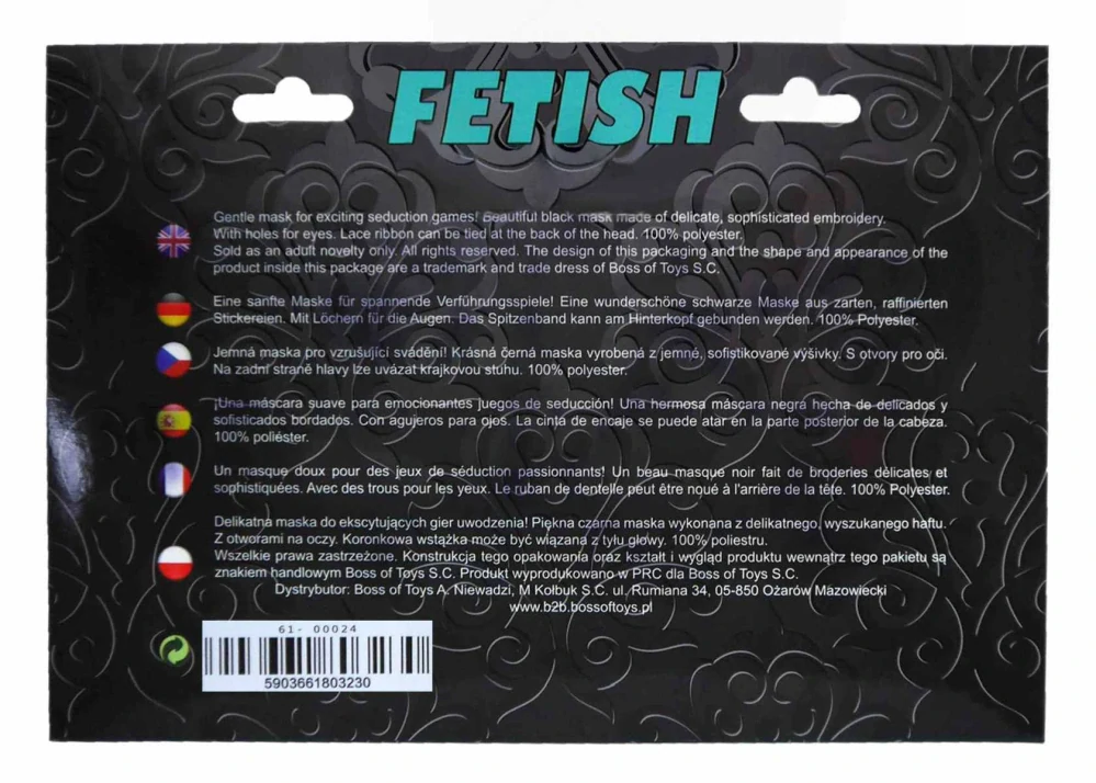 Fetish B Series Love Mask