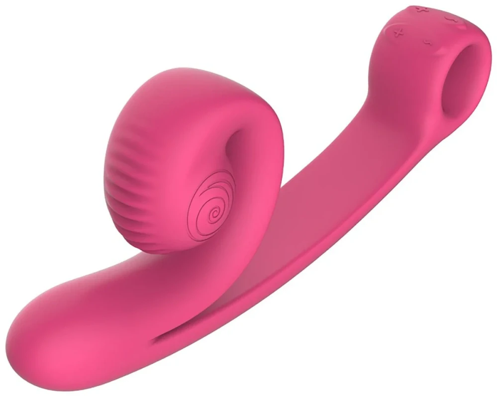 Vibrátor s králíčkem Snail Curve