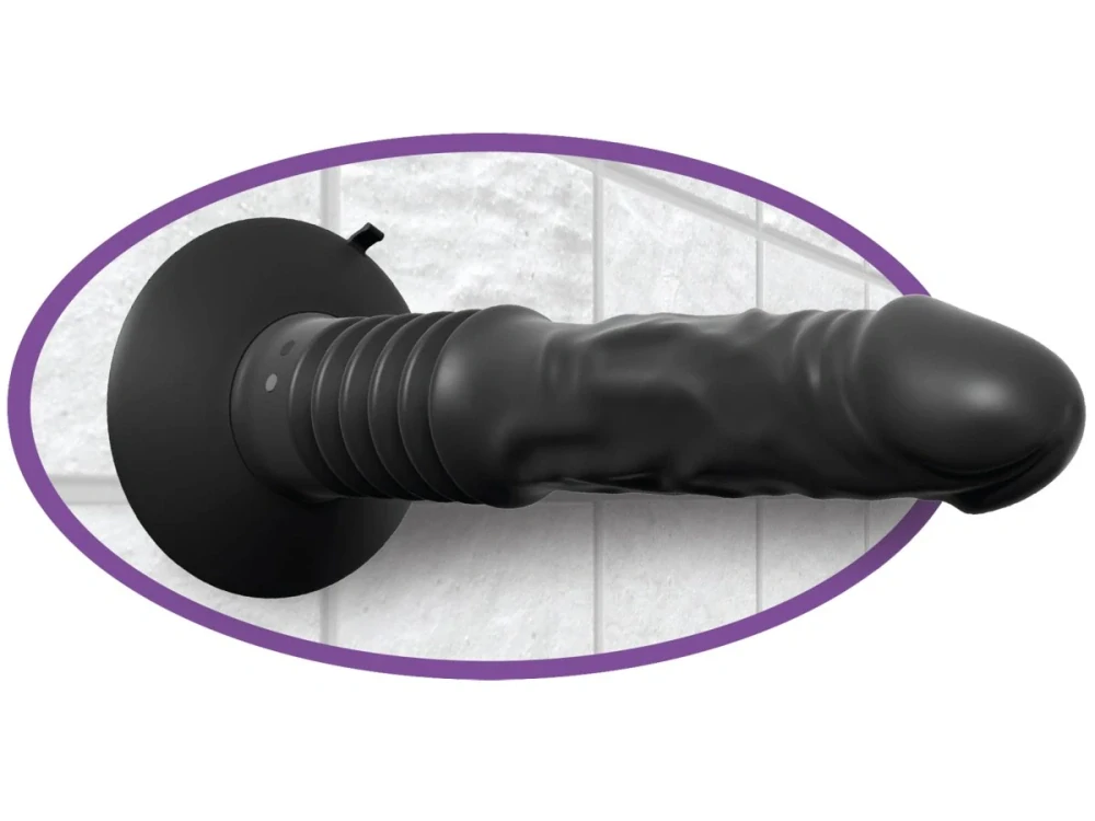 Anální vibrátor s přísavkou Vibrating Ass Fucker