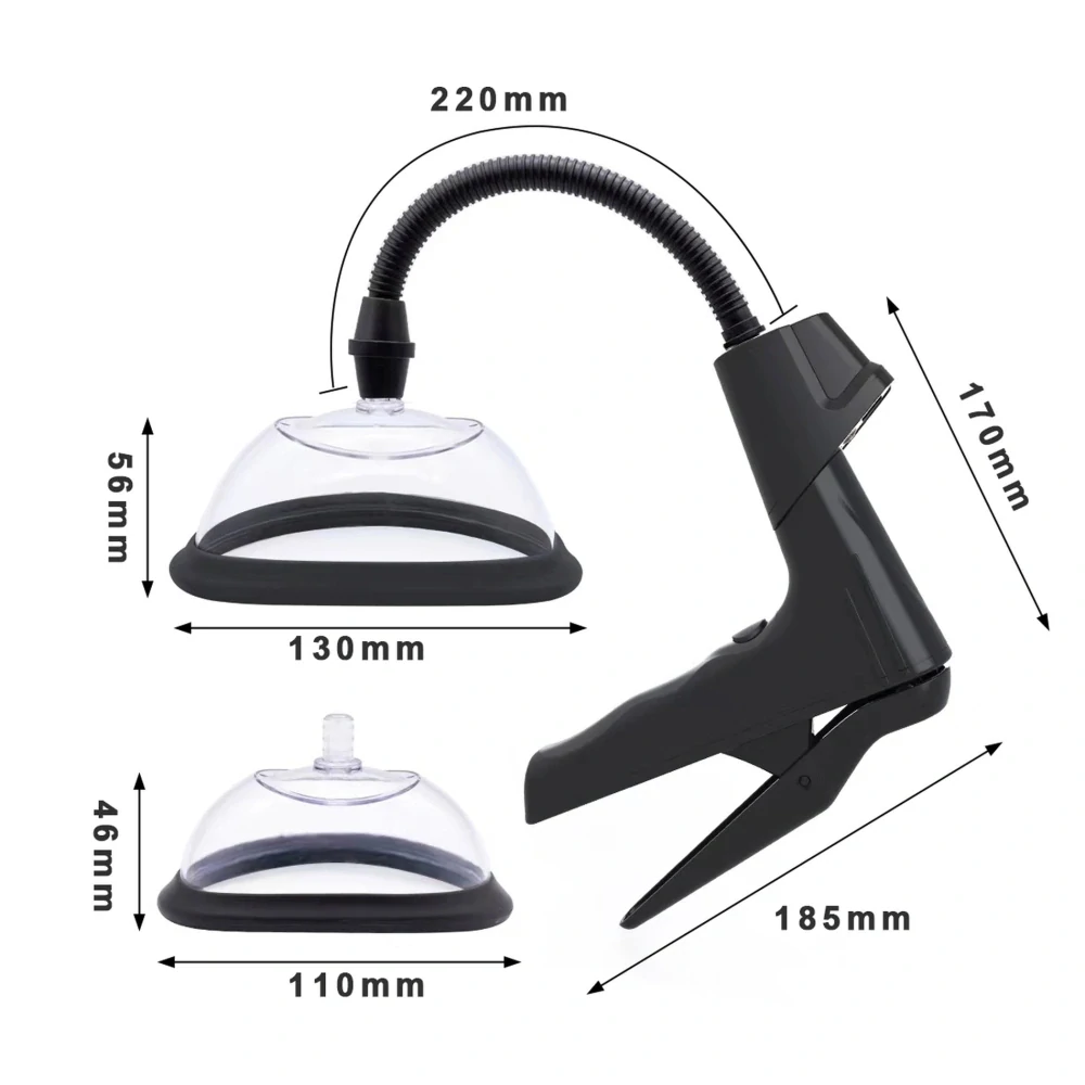 B-Series Power vakuová pumpa pro ženy s digitálním displejem