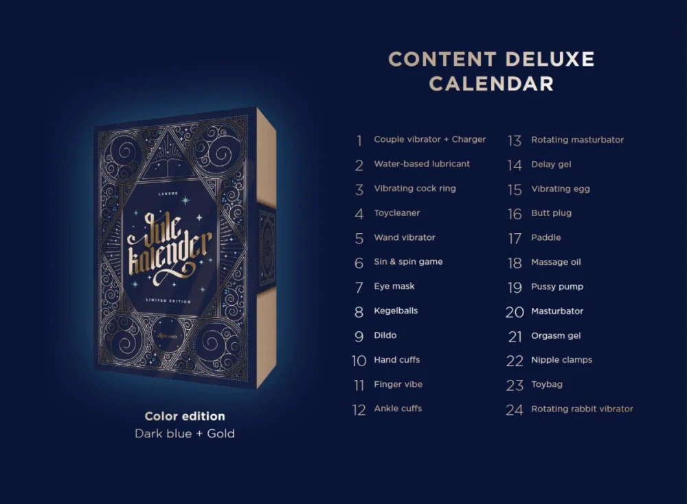 LoveBoxxx Deluxe erotický adventní kalendář 2026
