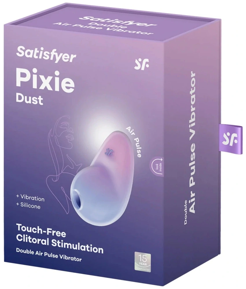 Pulzační a vibrační stimulátor klitorisu Pixie Dust - Satysfier