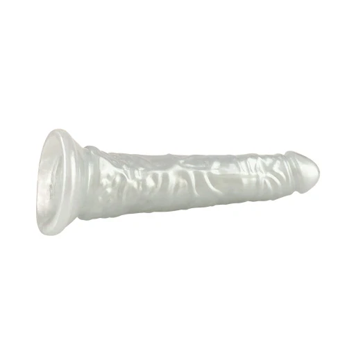 Perleťové dildo Akoya Pearl White