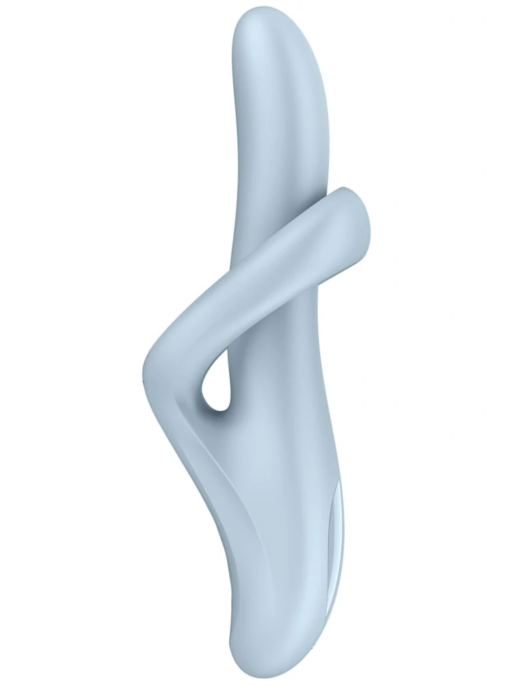 Hřejivý rotační vibrátor s králíčkem Heat Flex 4 (Satisfyer)