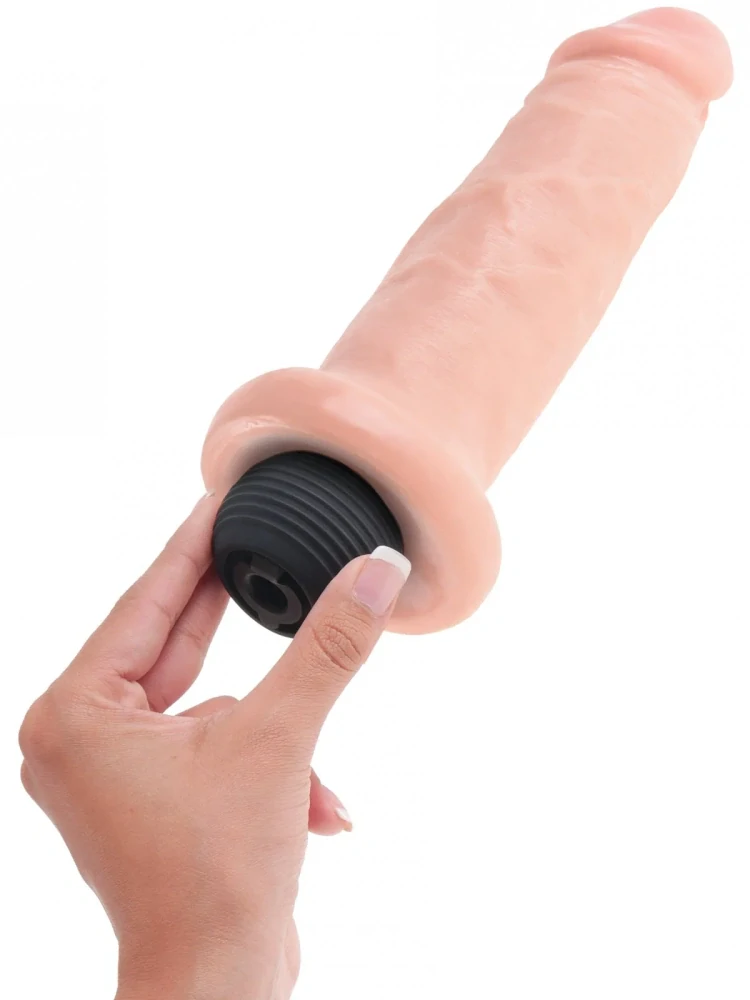 Stříkající realistické dildo Pipedream King Cock 6", 18 cm