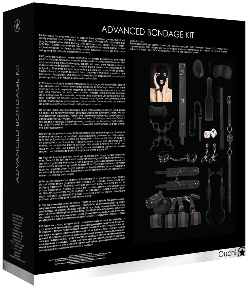 BDSM sada Ouch! Advanced Bondage Kit (SHOTS)