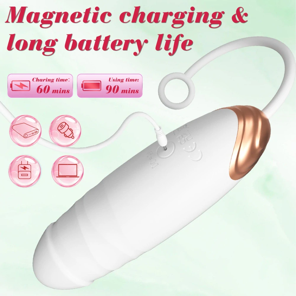 Boss series vyhřívané vibrační vajíčko s dálkovým ovládáním 