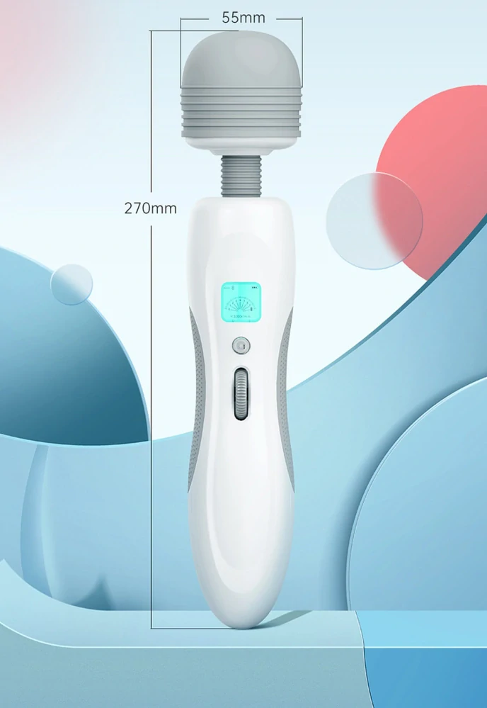 Boss series masážní hlavice s LED displejem