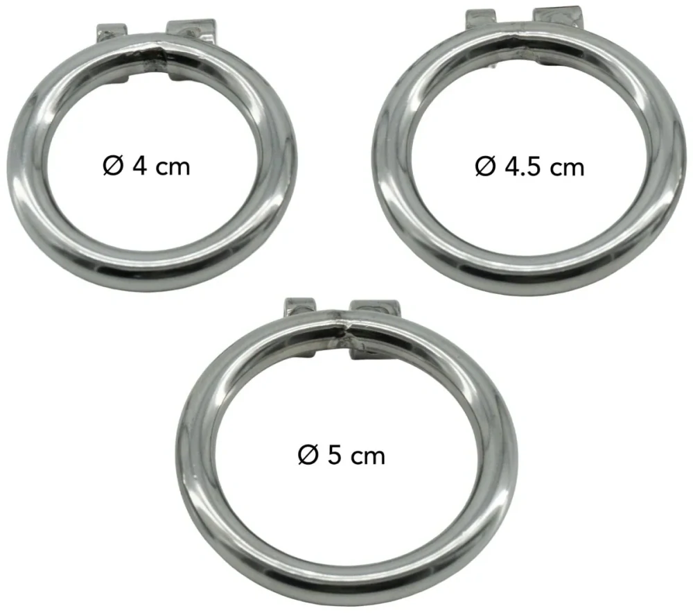 Kovová klec na penis Chastity Harness X-Short (Hidden Desire)