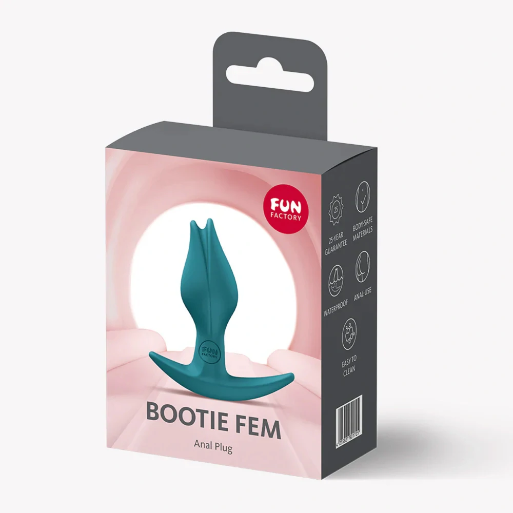 Fun Factory Bootie Fem Bottle Green - anální kolík pro začátečníky