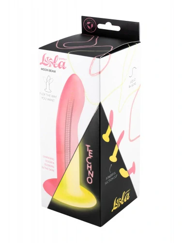 Dildo Techno Moon Beam svítící ve tmě