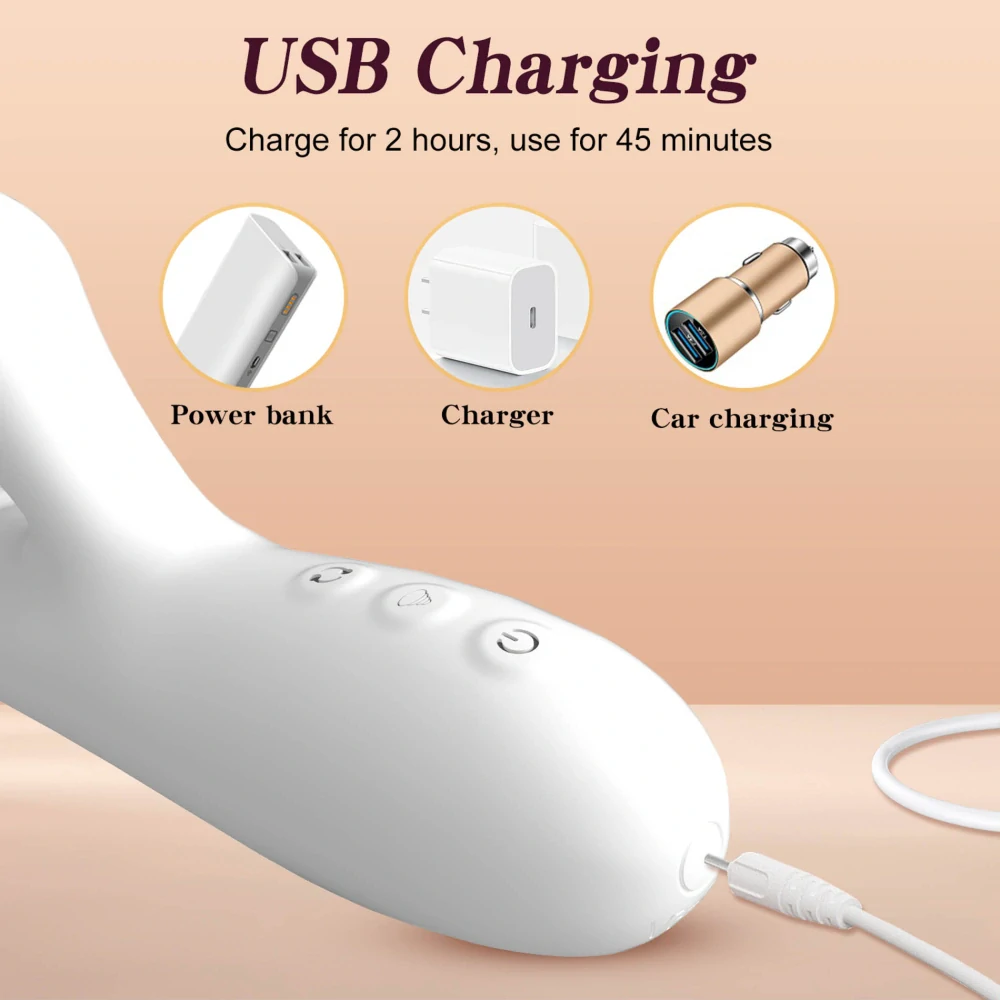 B-Series rotační vibrátor se sacím stimulátorem 23,5 cm