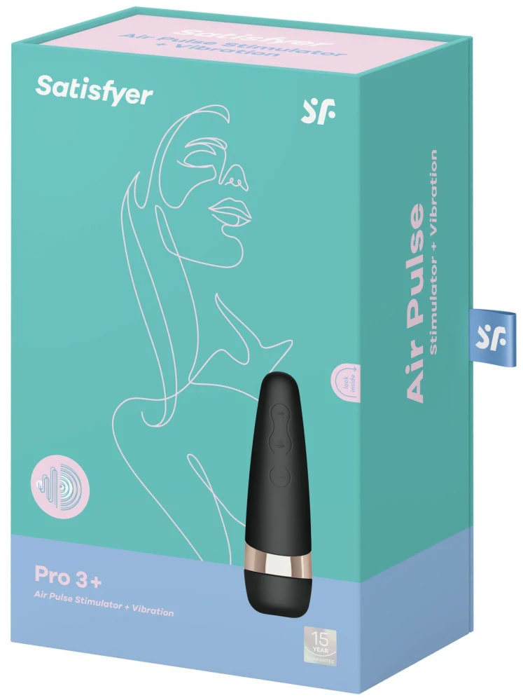 Nabíjecí stimulátor klitorisu Satisfyer Pro 3+
