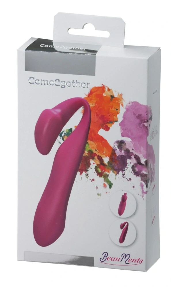 BeauMents Come2gether párový vibrátor se 2 motory – růžový