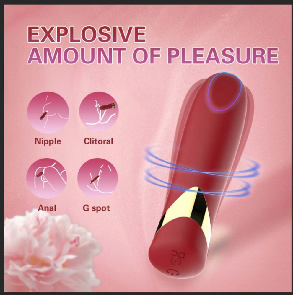Boss series minivibrátor na bod G Lipstick