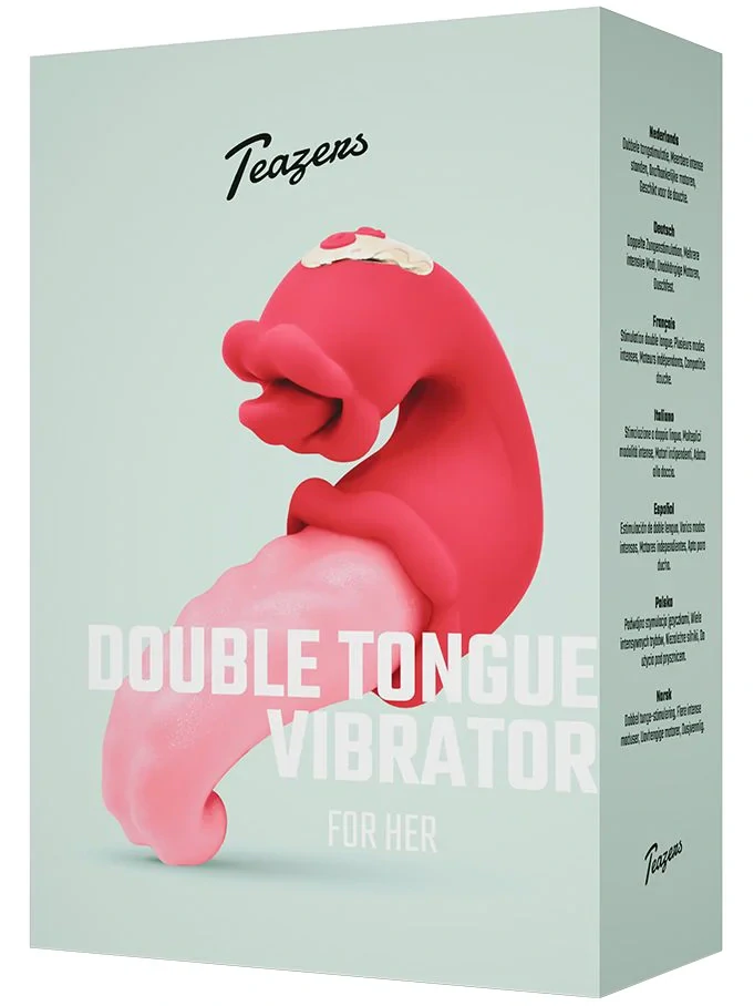 Rotační vibrátor se dvěma jazyky (Teazers)