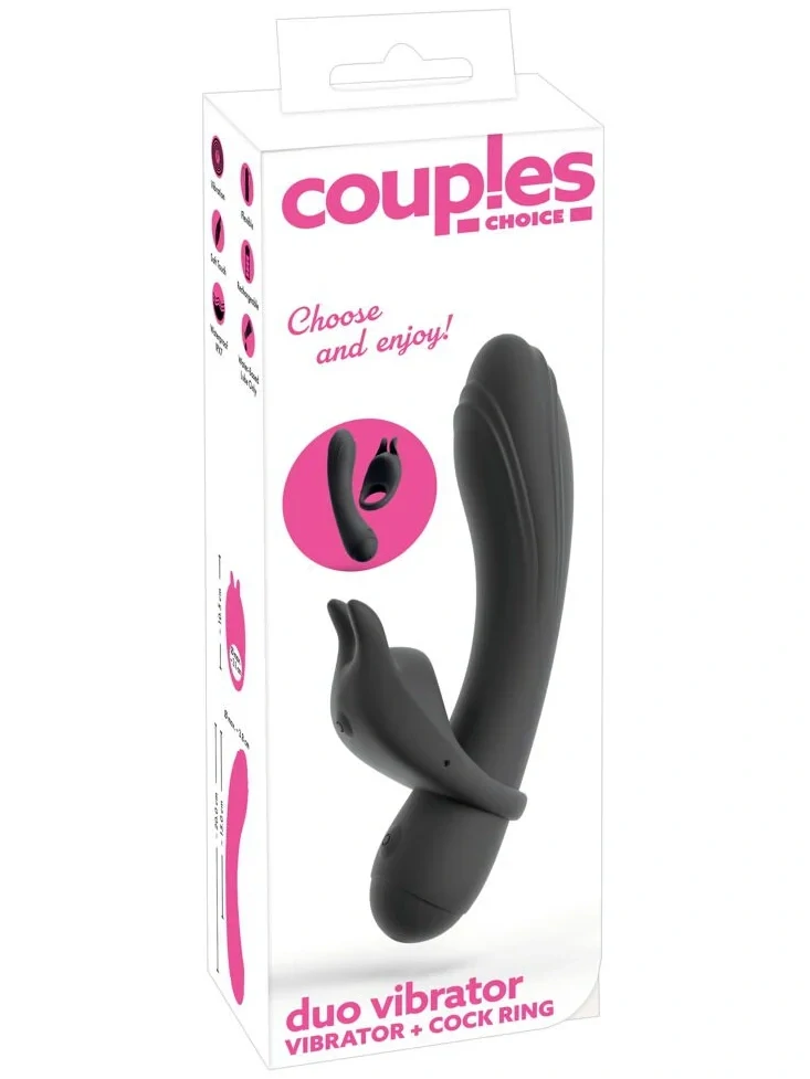 Couple Choice - erekční kroužek a G-bod vibrátor