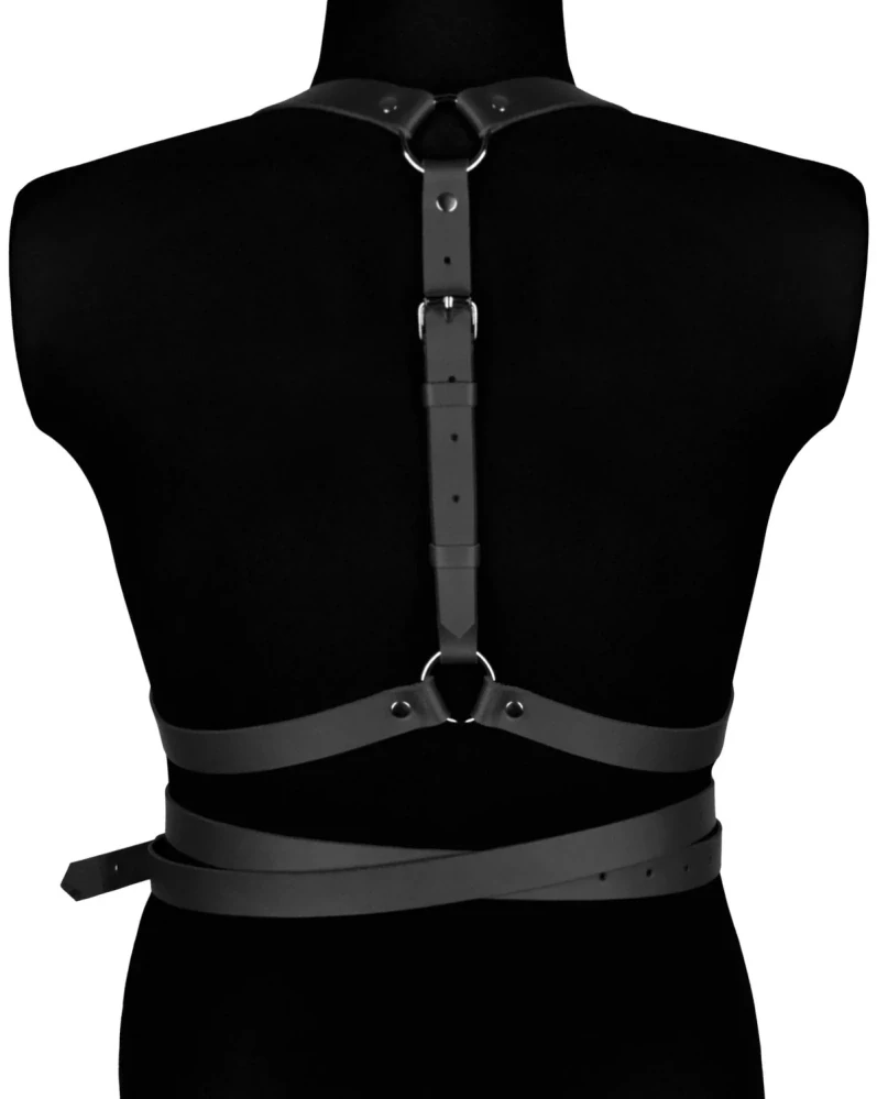 Kožený řemínkový postroj NOEMI (KARESS)