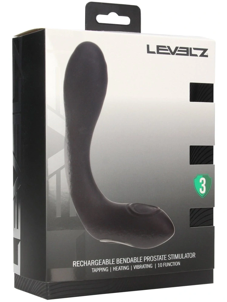 Hřejivý vibrátor na prostatu a hráz (Levelz)