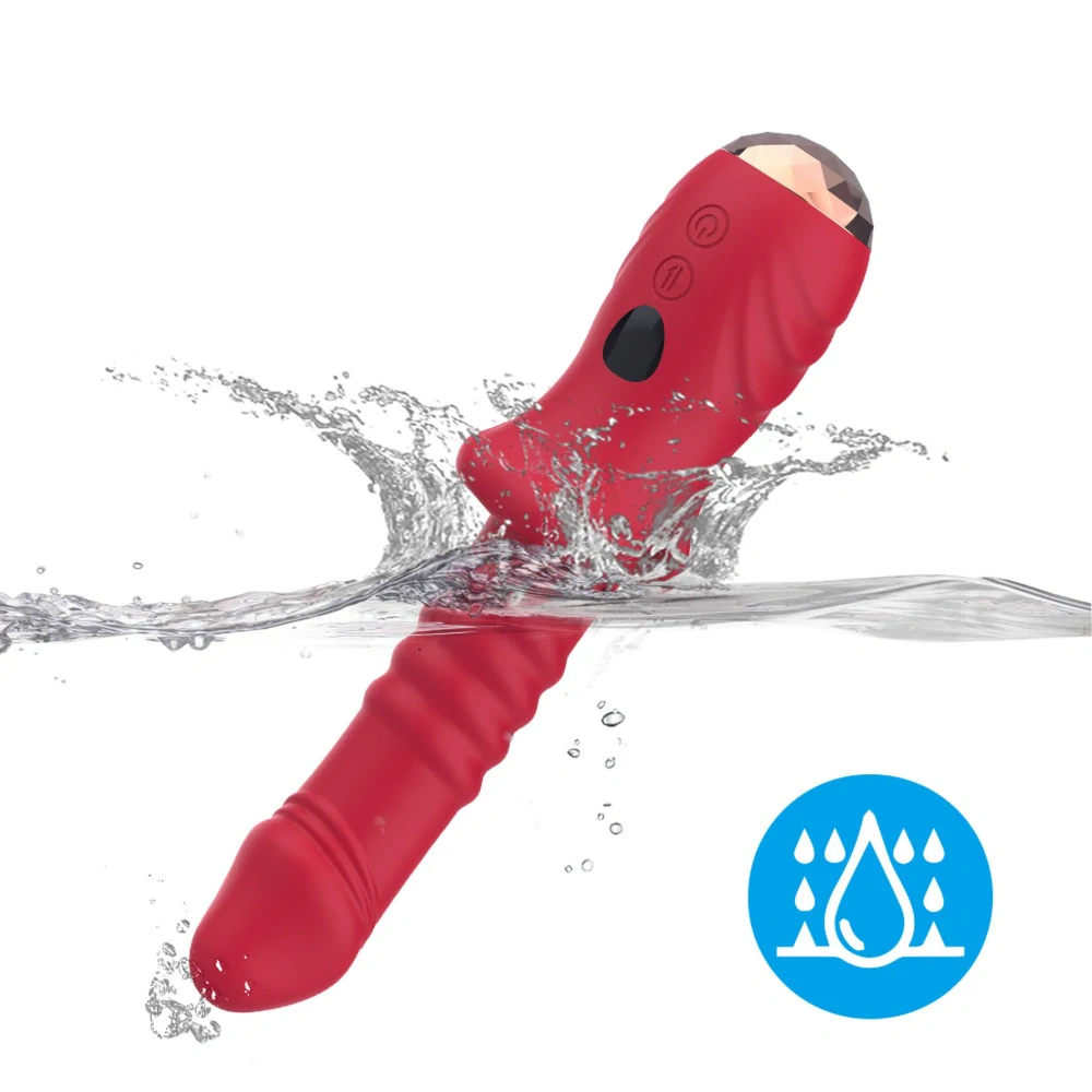 B-Series přirážecí vibrátor s 9 vibracemi 21,8 cm