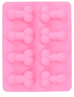Silikonová forma na penisy z ledu/čokolády (Lovetoy)