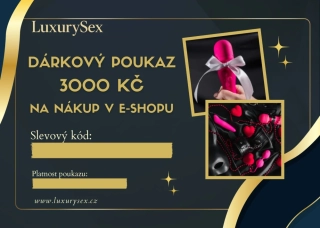 Dárkový poukaz LuxurySex