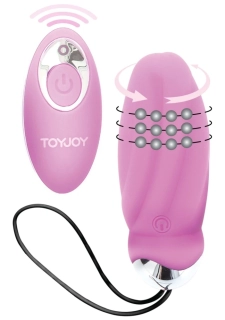 Vibrační vajíčko s rotačními perlami + dálkový ovladač You Crack Me Up – TOYJOY
