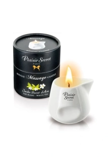 White Tea masážní svíčka 80ml