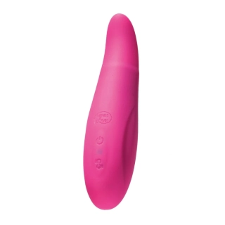 MINDS of LOVE Gusto vibrátor na bod G s 8 režimy 17 cm – růžový